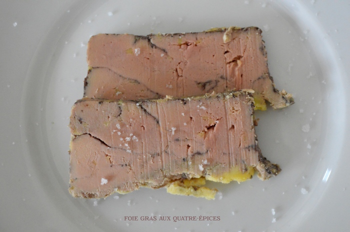 Foie gras maison aux quatre-épices